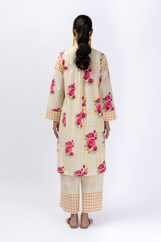 ROSES LONG SHIRT + TULIP PANT SET