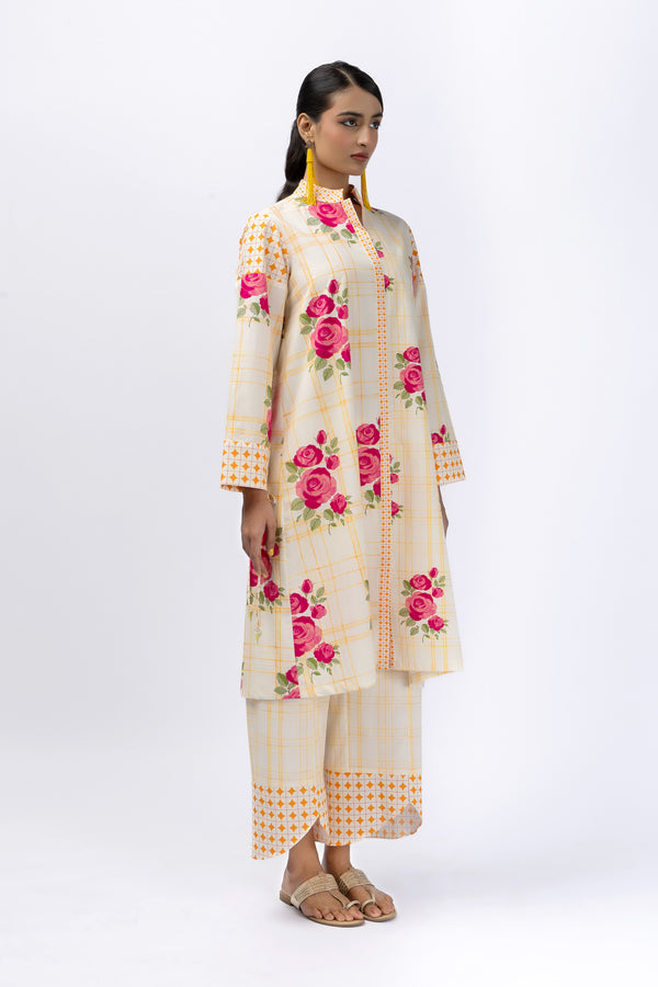 ROSES LONG SHIRT + TULIP PANT SET