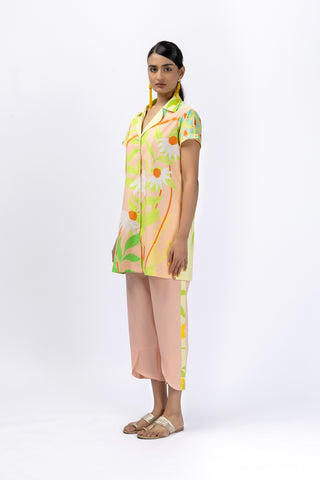TROPICAL SHIRT + tulip pant set