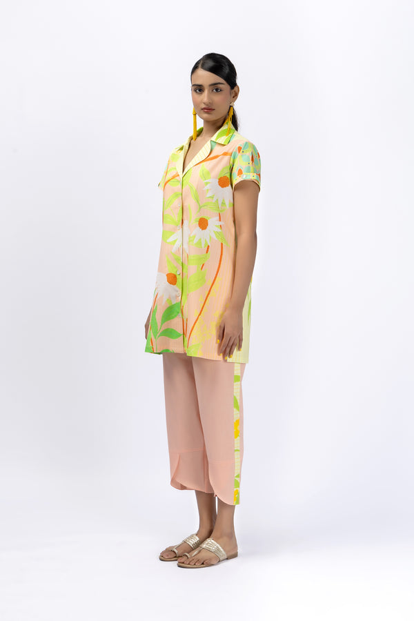 TROPICAL SHIRT + tulip pant set
