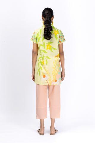 TROPICAL SHIRT + tulip pant set
