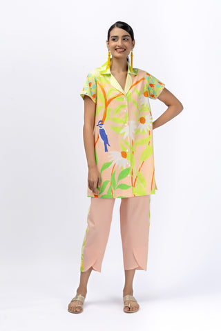 TROPICAL SHIRT + tulip pant set