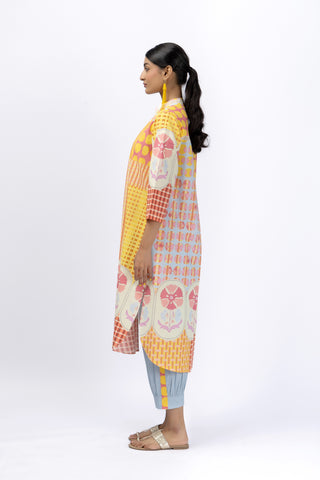 Carnation Top + Multi Pleat Pant