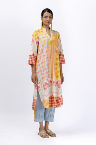 Carnation Top + Multi Pleat Pant
