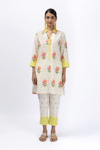 Roses Booti Shirt + Barrel Pants Set