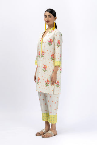 Roses Booti Shirt + Barrel Pants Set