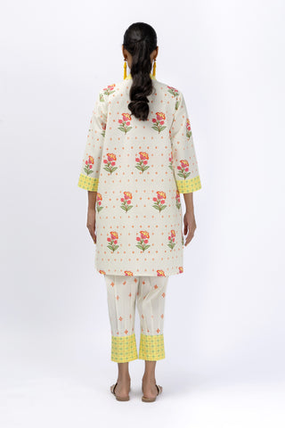 Roses Booti Shirt + Barrel Pants Set
