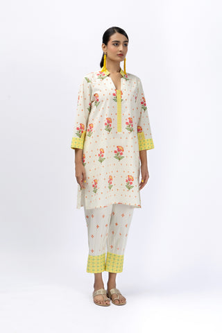 Roses Booti Shirt + Barrel Pants Set