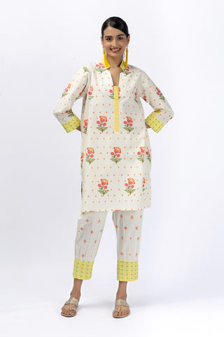 Roses Booti Shirt + Barrel Pants Set