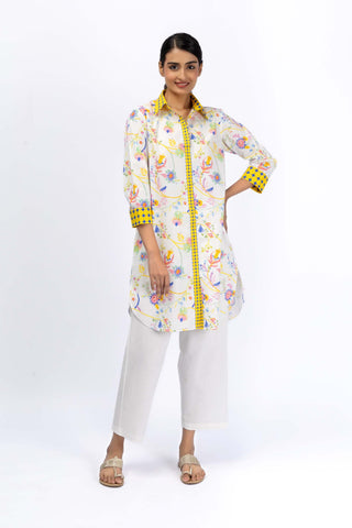 Roses Chintz Shirt + PAnt Set