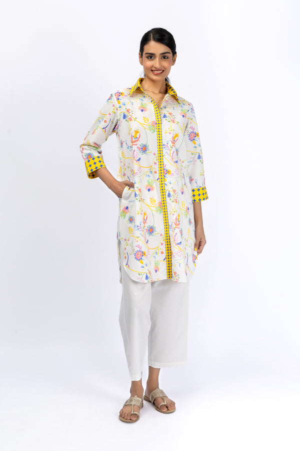 Roses Chintz Shirt + PAnt Set