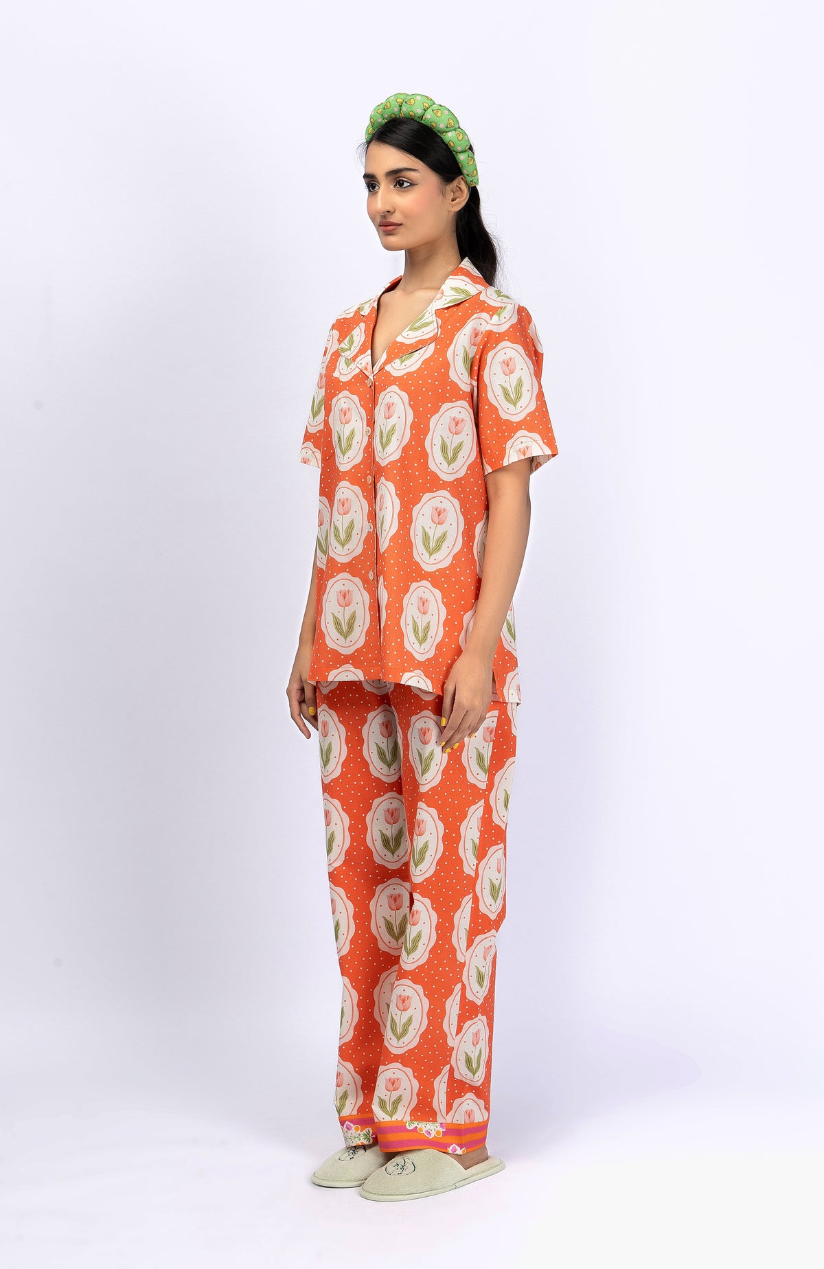 Marigold Night Suit-1