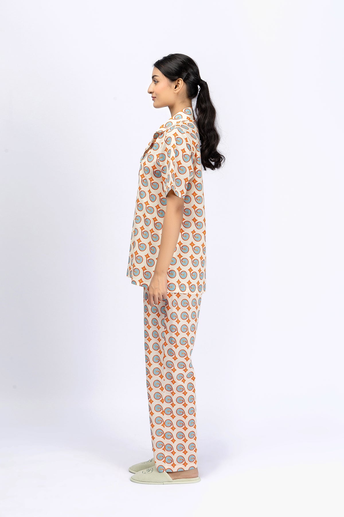 Marigold Night Suit-3
