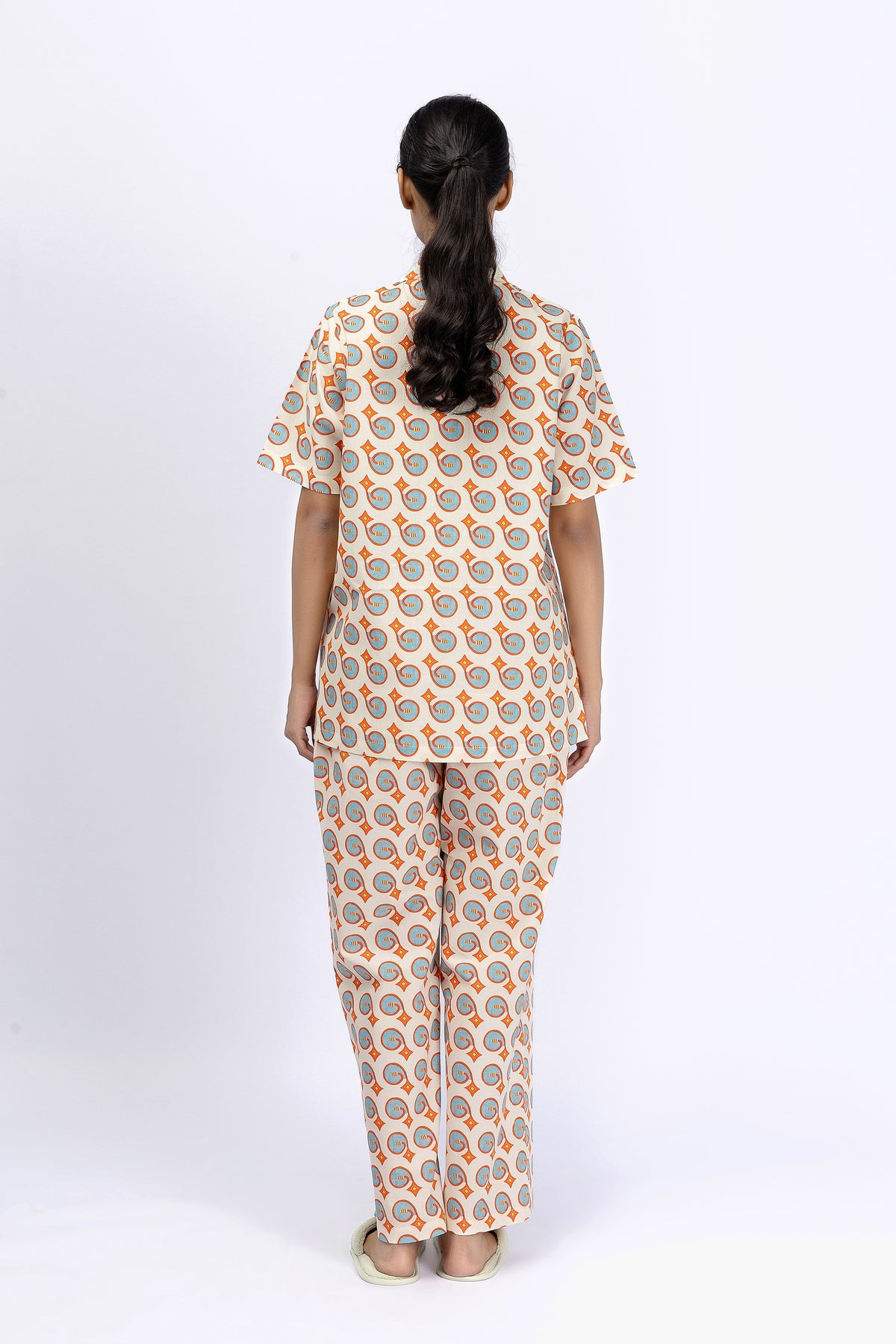 Marigold Night Suit-3