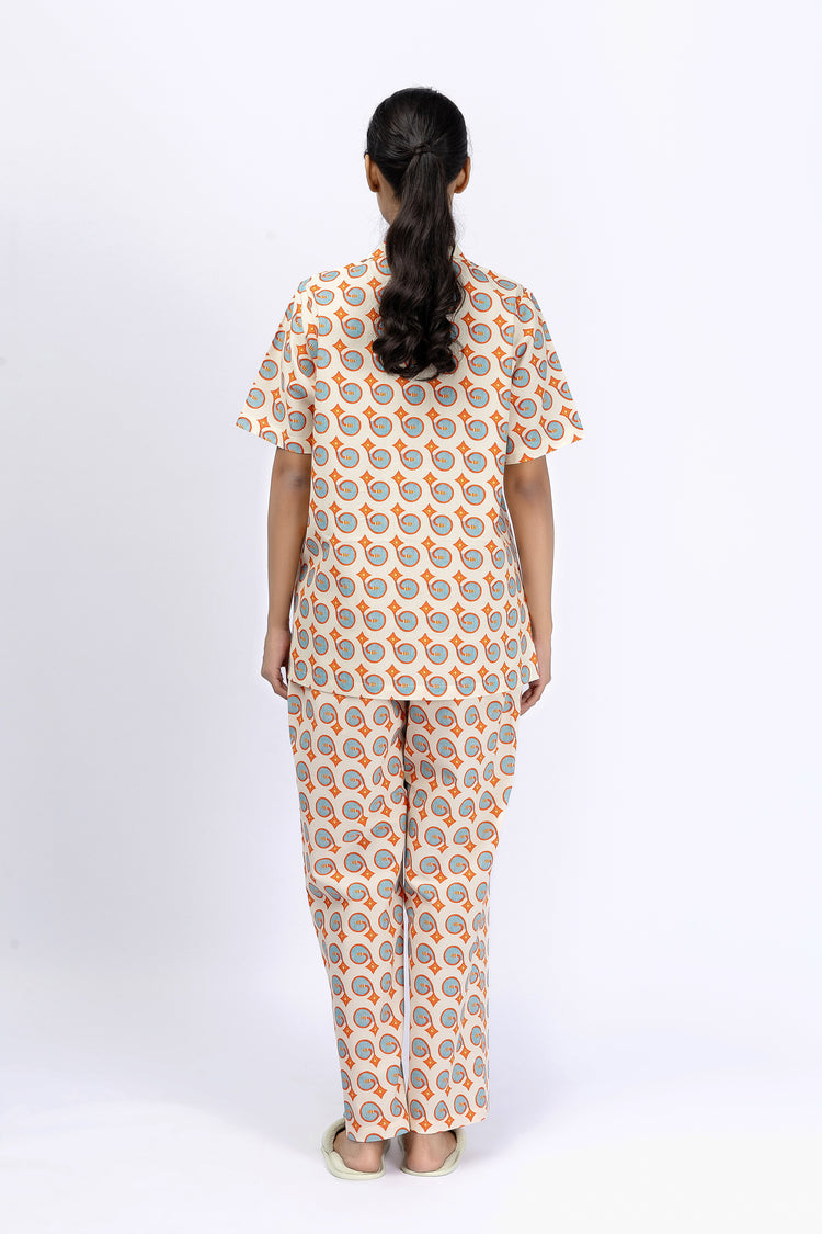 Marigold Night Suit-3