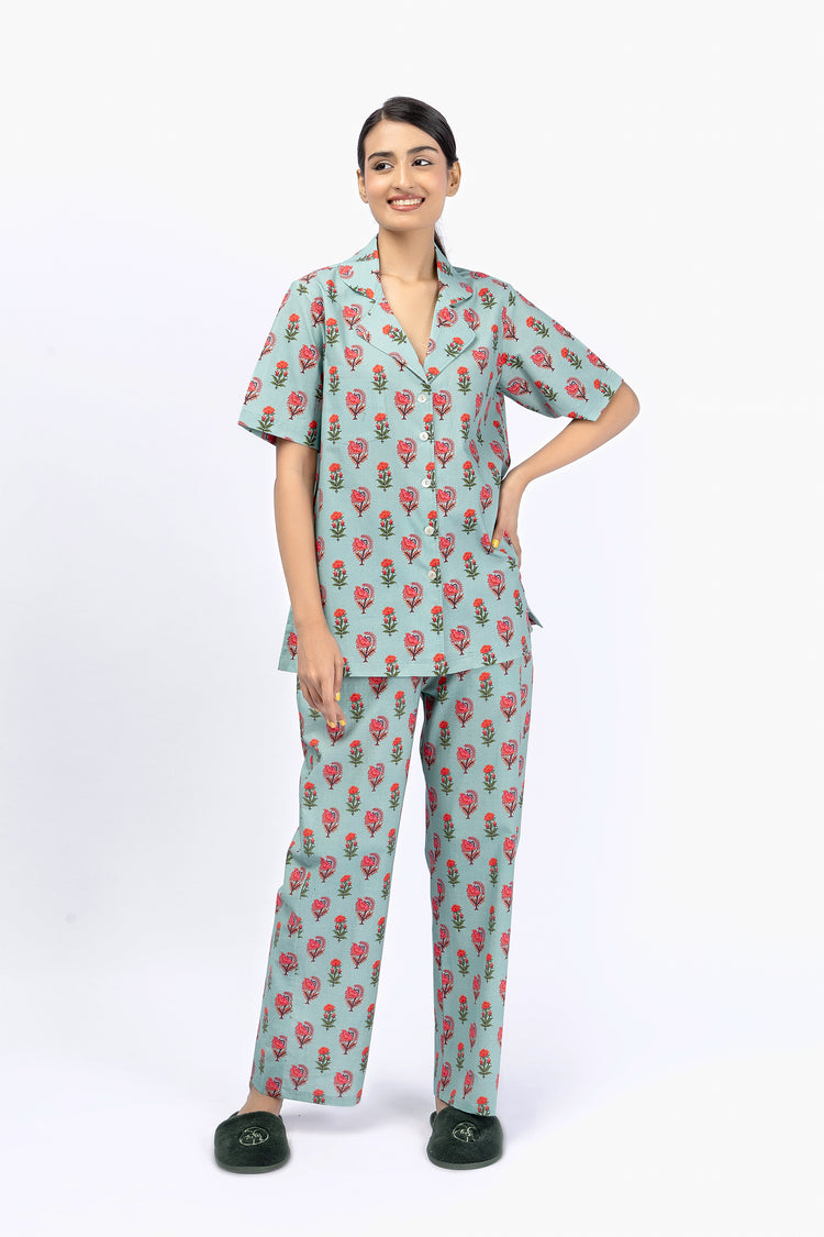 Marigold Night Suit-5