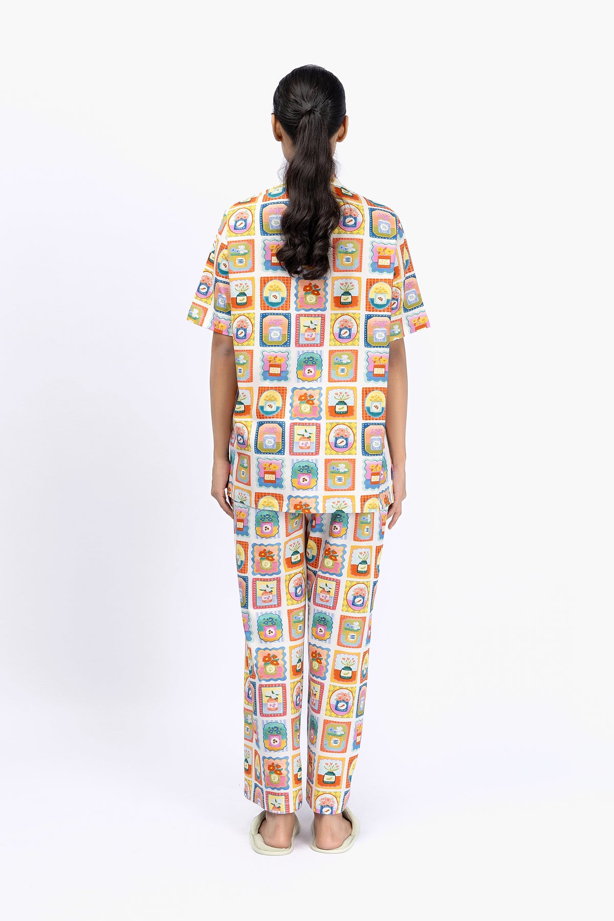 Marigold Night Suit-6