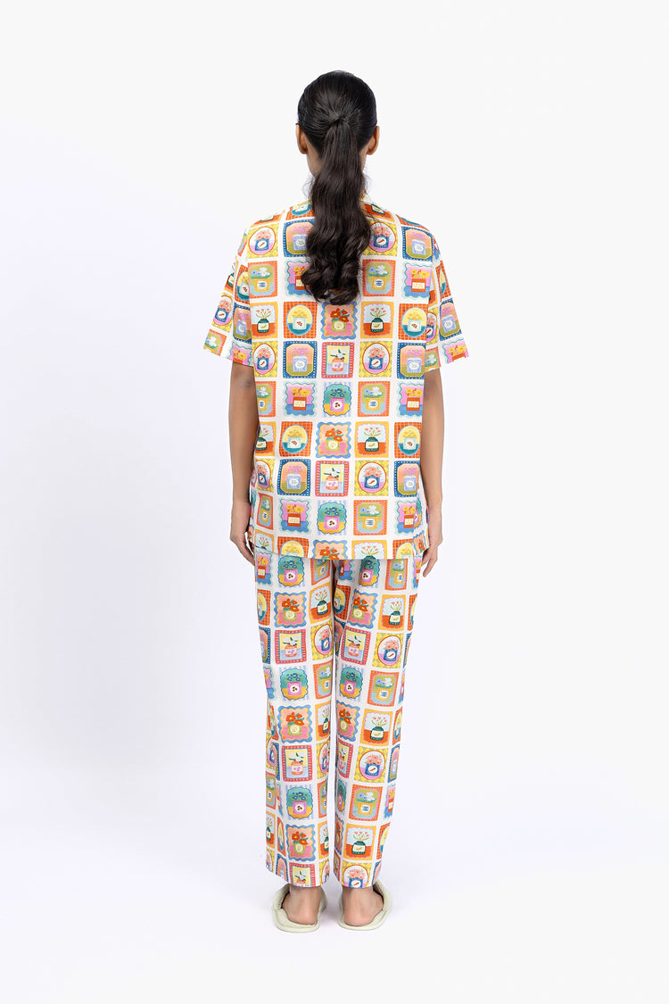 Marigold Night Suit-6
