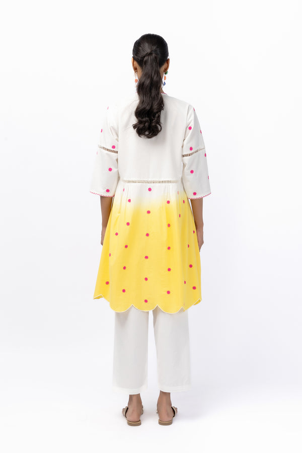 Marigold Festive Tye Dye Lace Co-Ord