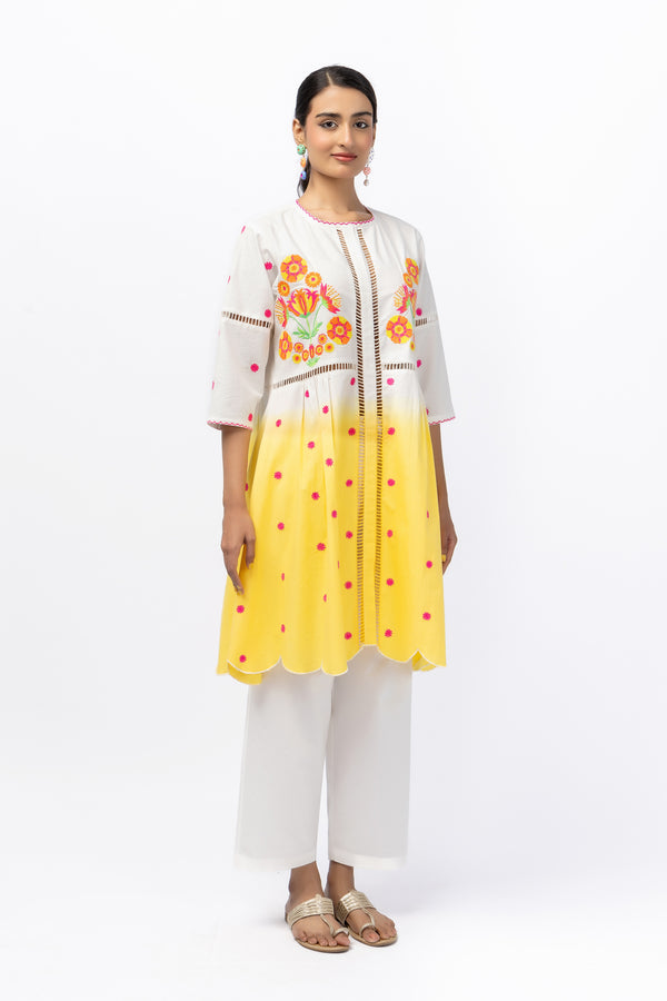 Marigold Festive Tye Dye Lace Co-Ord