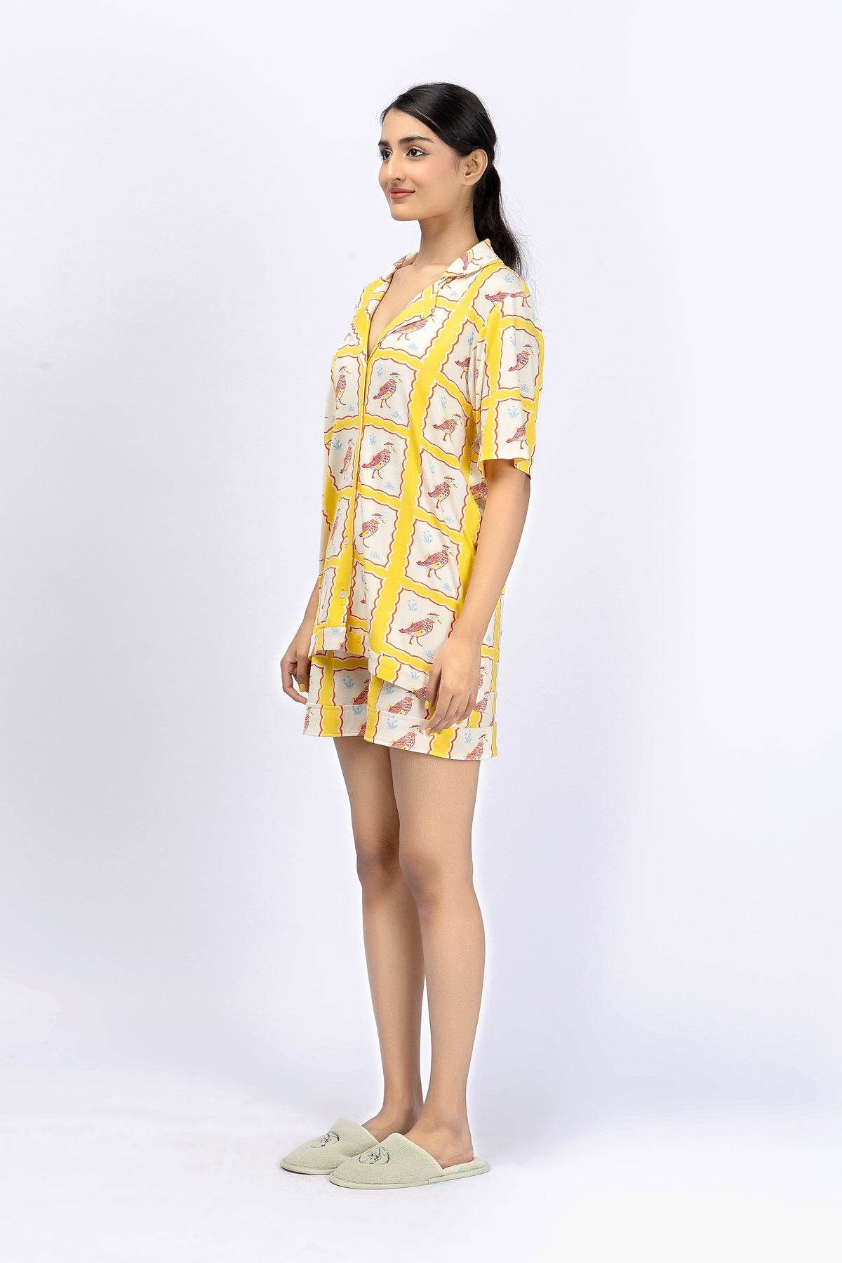 Marigold Night Suit-7