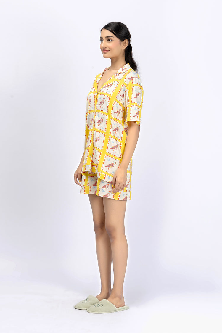 Marigold Night Suit-7
