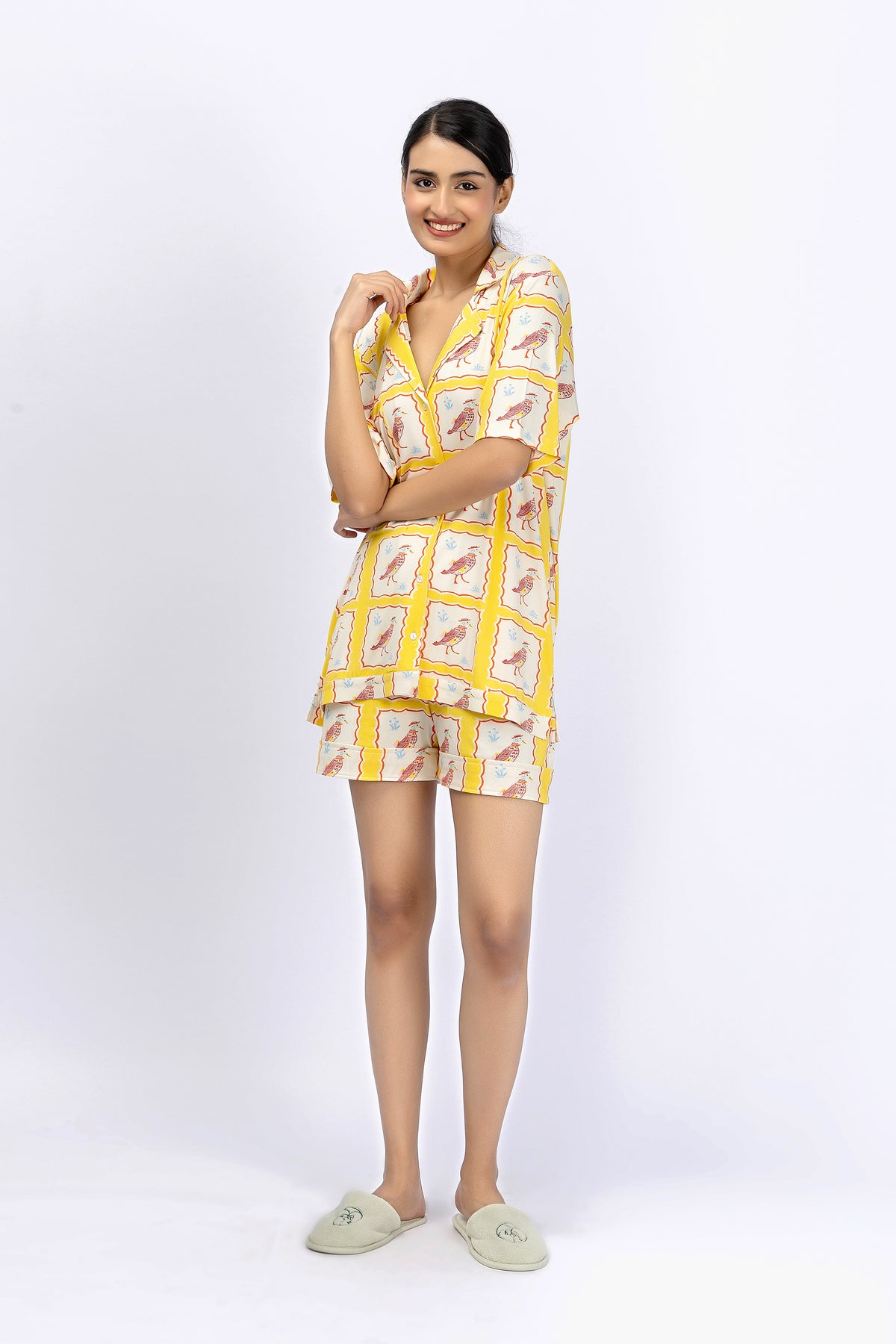 Marigold Night Suit-7