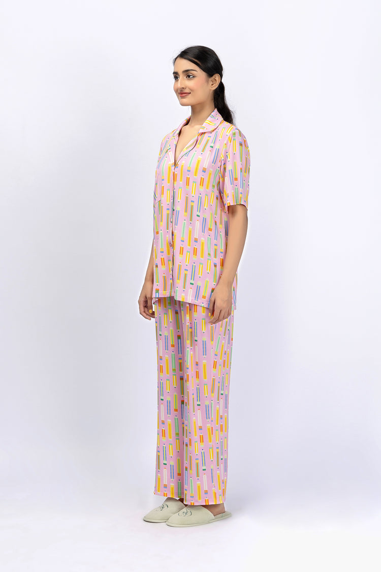 Marigold Night Suit-9