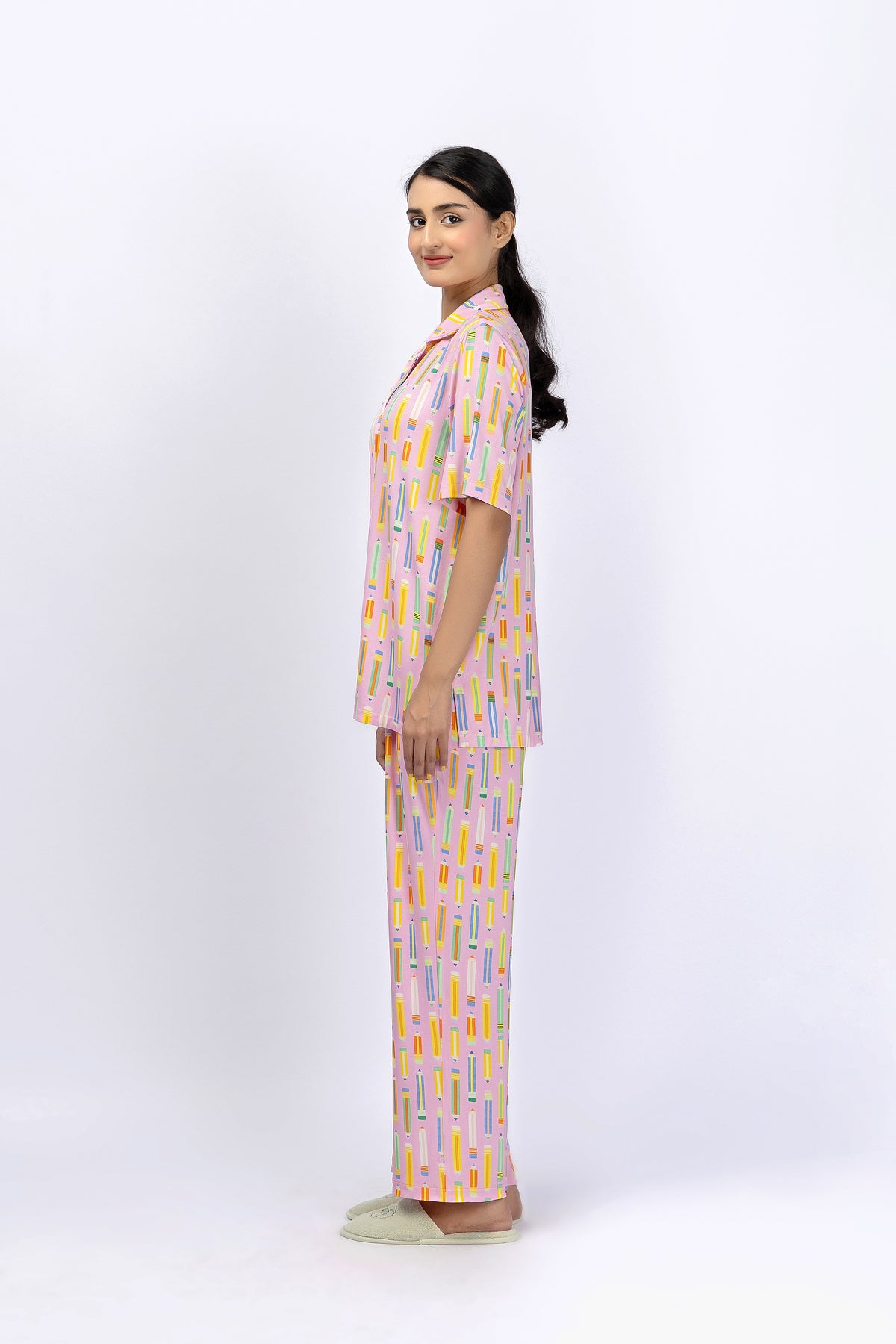 Marigold Night Suit-9