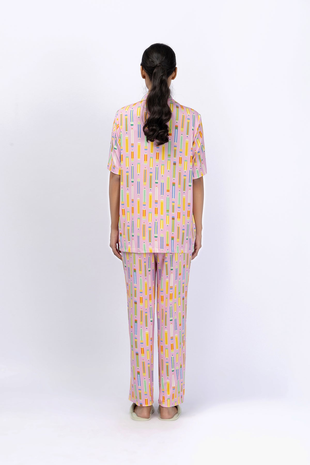 Marigold Night Suit-9