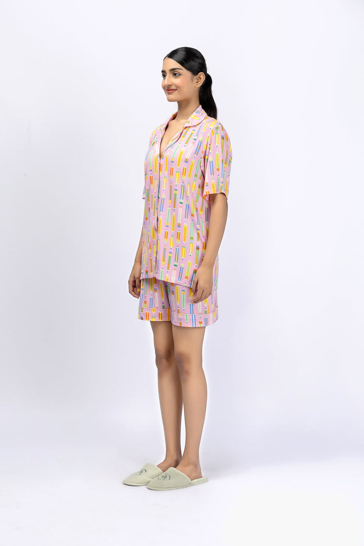 Marigold Night Suit-10