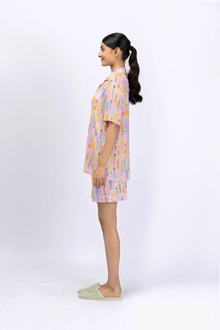 Marigold Night Suit-10