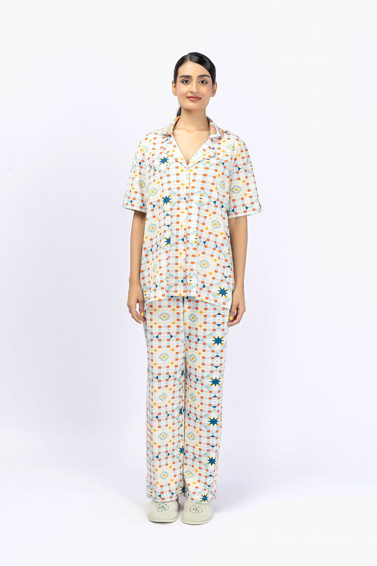 Marigold Night Suit-11