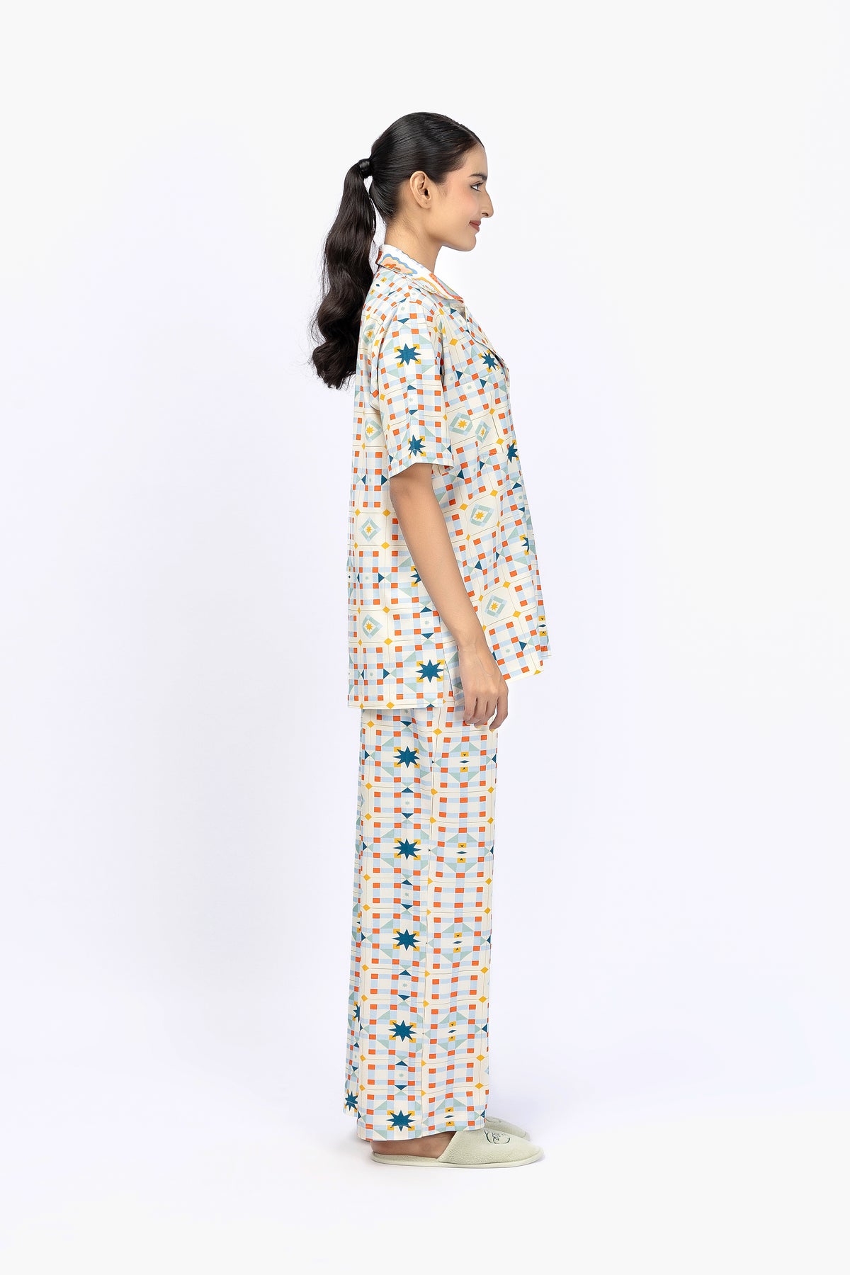 Marigold Night Suit-11