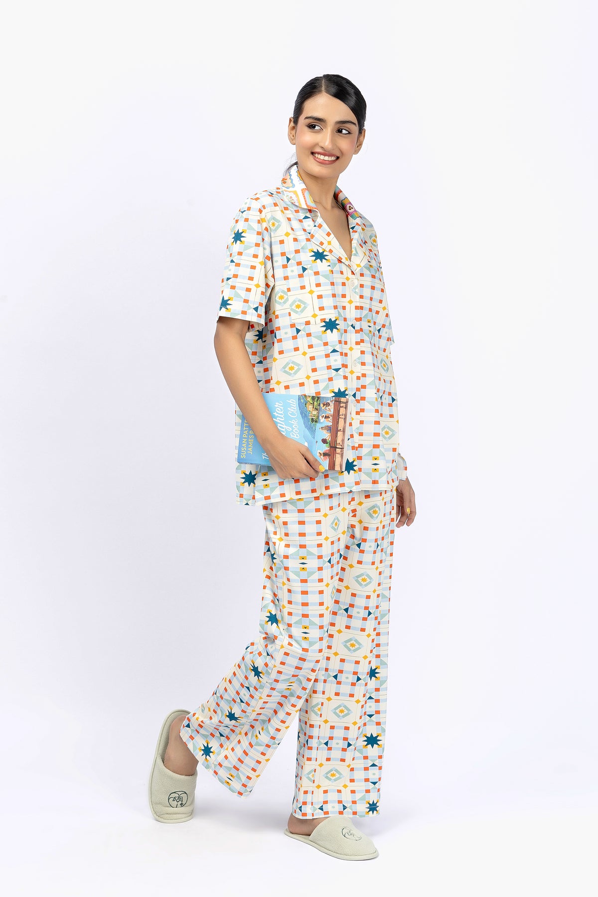 Marigold Night Suit-11