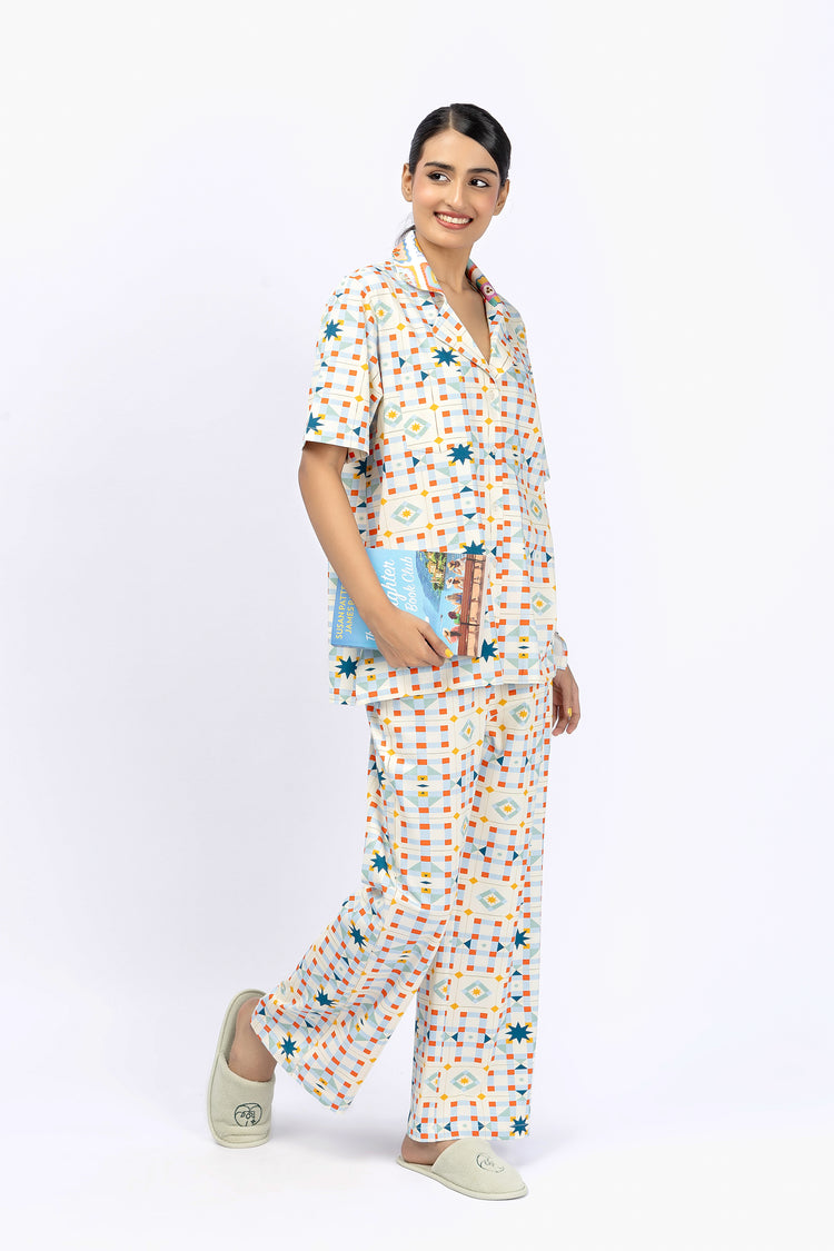 Marigold Night Suit-11