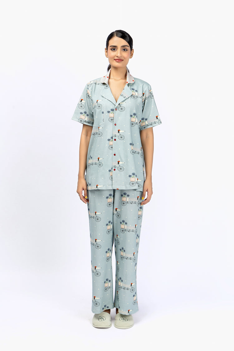 Marigold Night Suit-12
