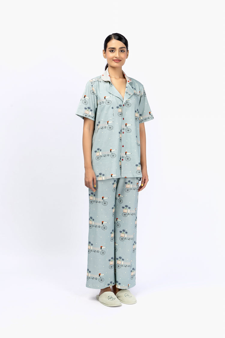 Marigold Night Suit-12
