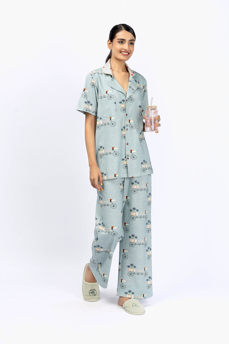 Marigold Night Suit-12