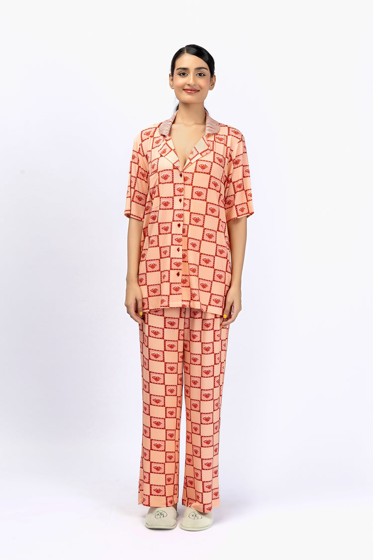 Marigold Night Suit-13