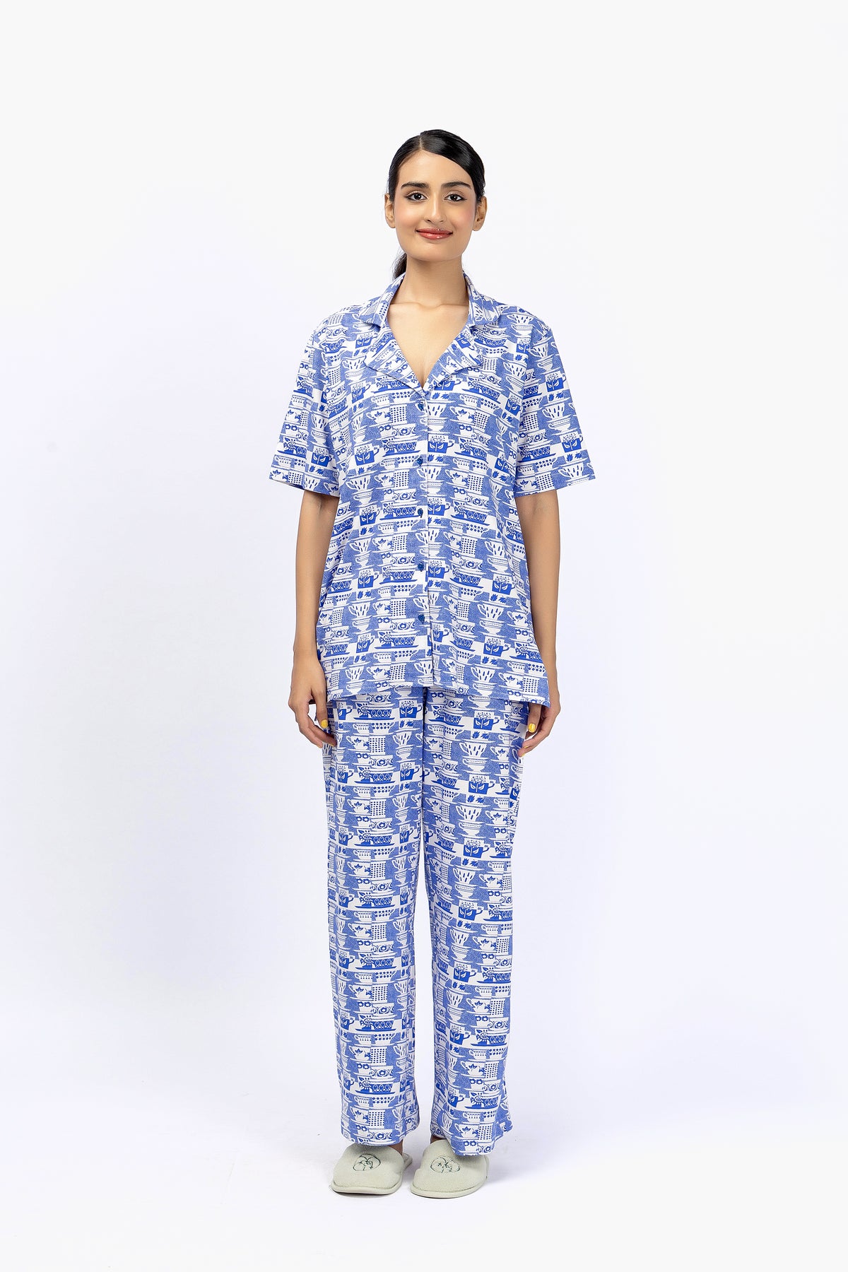 Marigold Night Suit-14