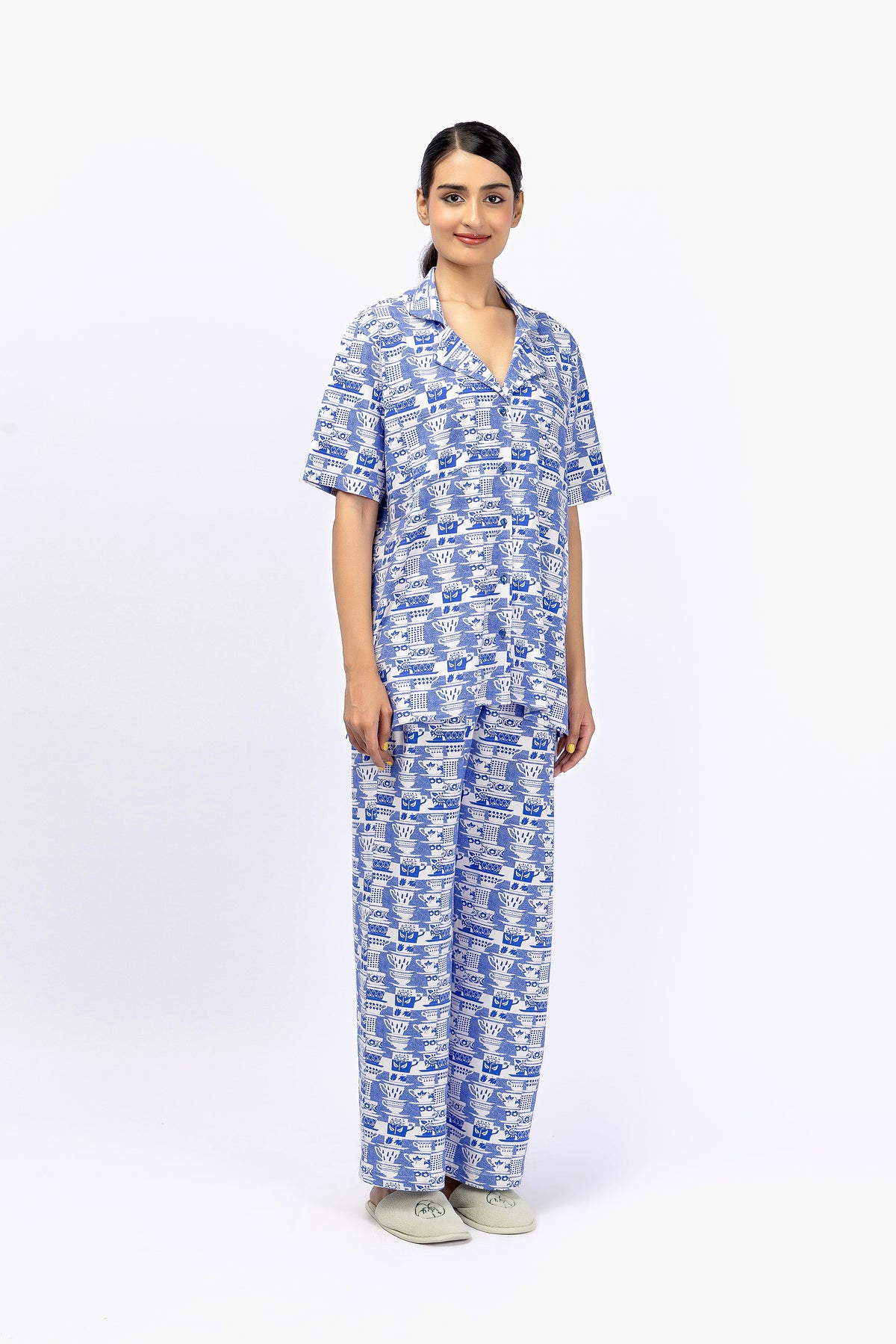 Marigold Night Suit-14