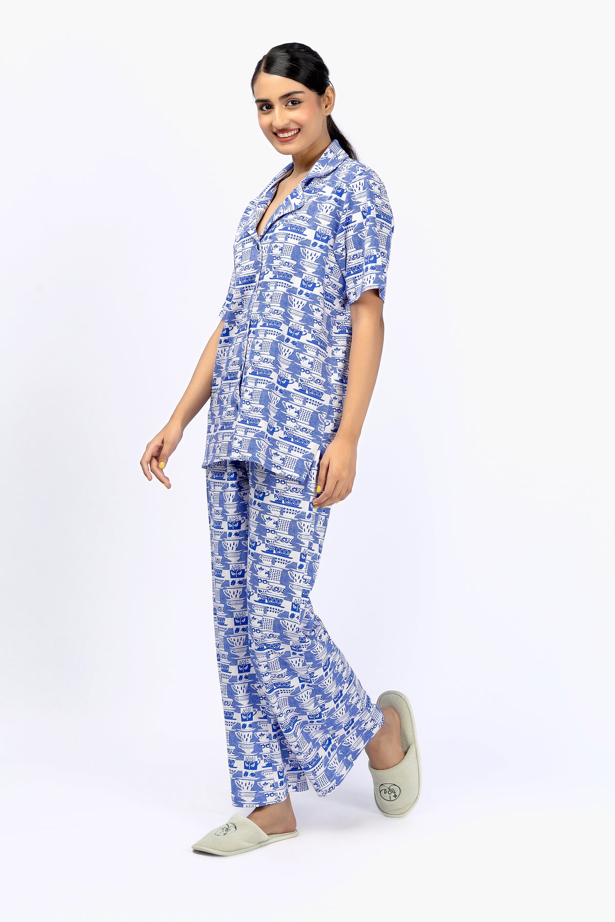 Marigold Night Suit-14
