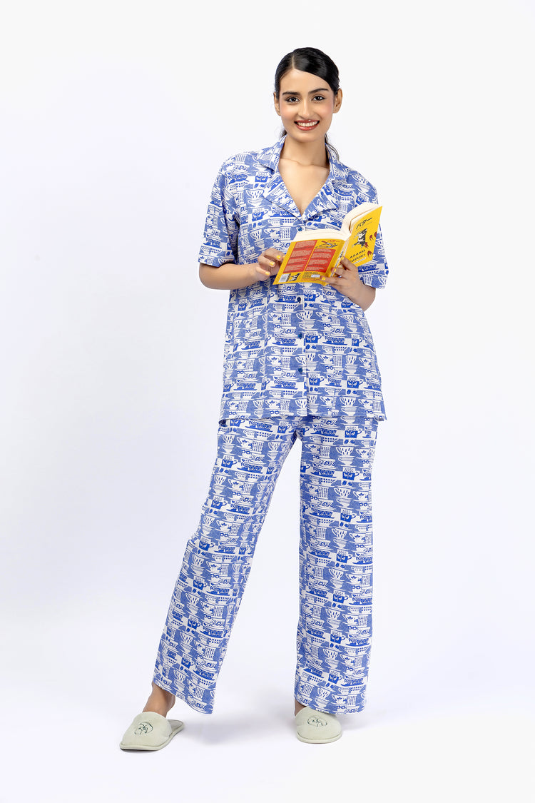 Marigold Night Suit-14