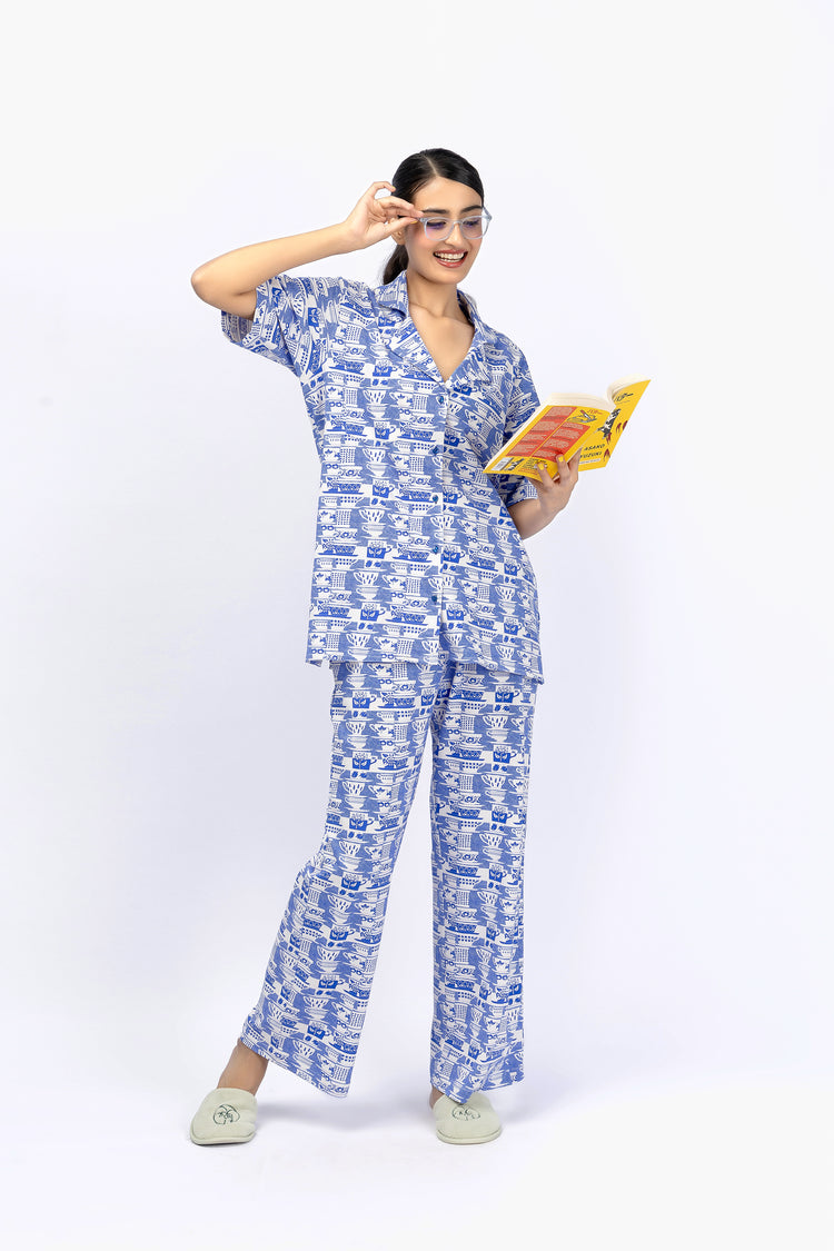 Marigold Night Suit-14