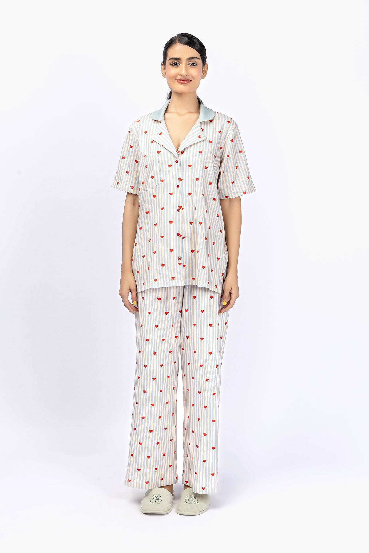 Marigold Night Suit-15