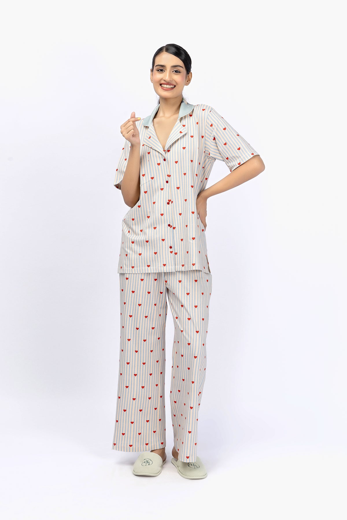 Marigold Night Suit-15