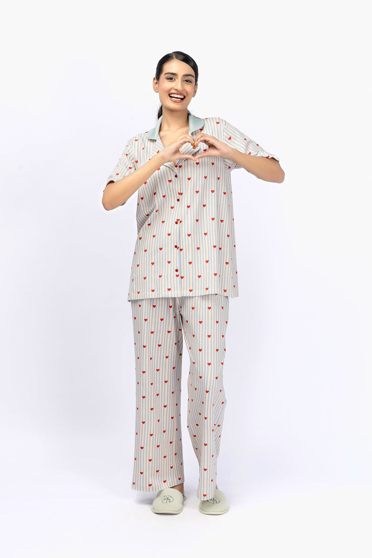 Marigold Night Suit-15