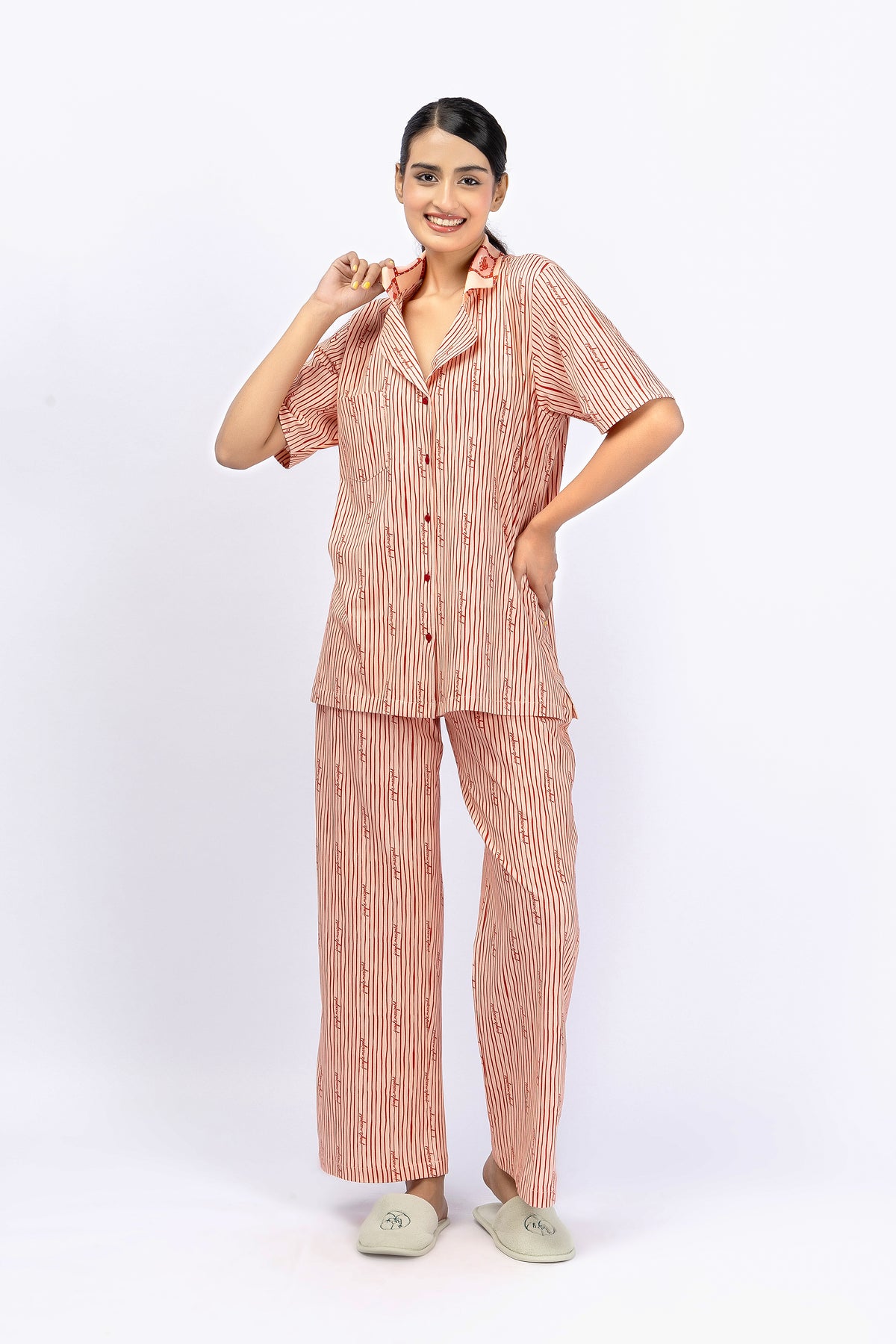 Marigold Night Suit-16