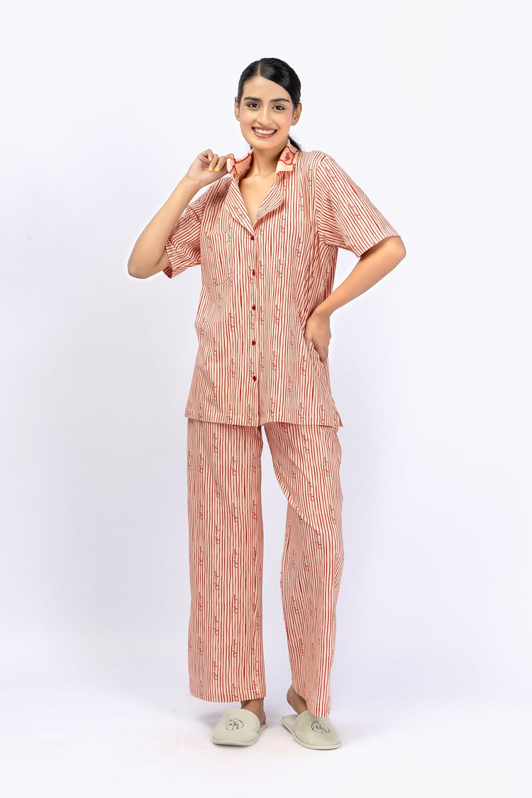 Marigold Night Suit-16